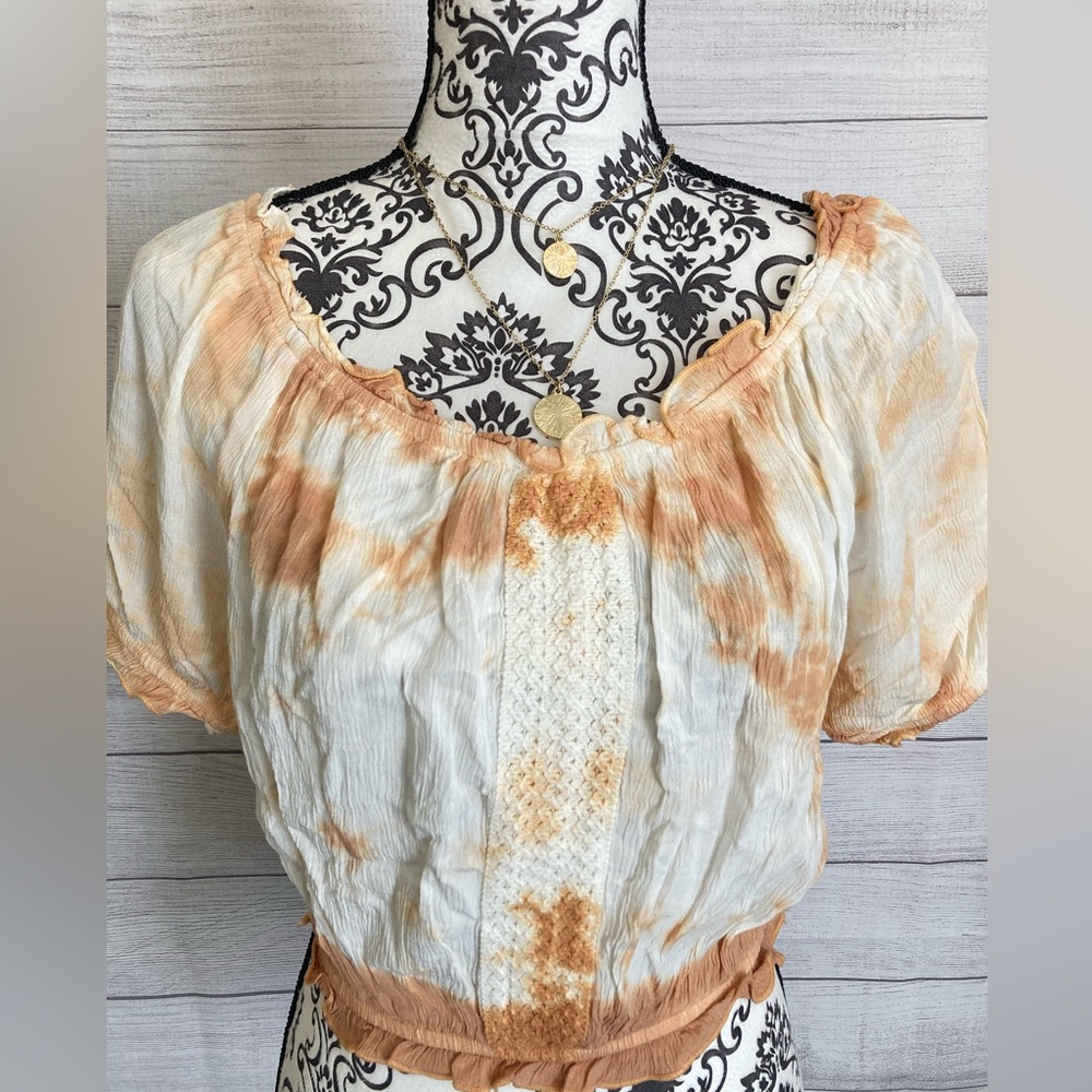 Kiwi + Punch | NWT Women’s Tie Dye Crop Top - Picture 2 of 7
